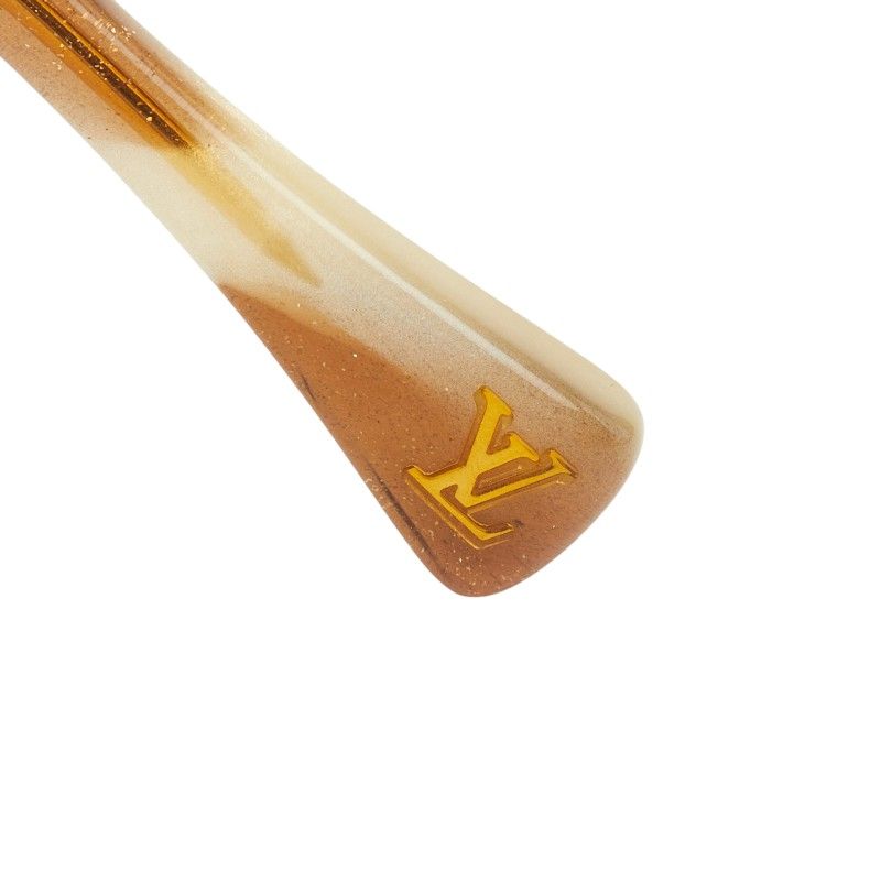 Louis Vuitton Spson Long Sunglasses Gradient Lens Brown Gold Acetate 1- Eyewear — view 5