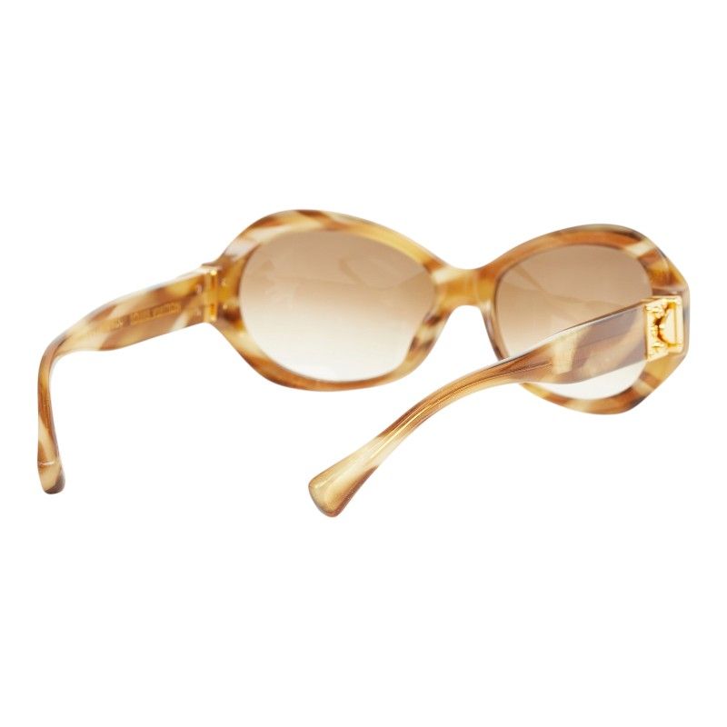 Louis Vuitton Spson Long Sunglasses Gradient Lens Brown Gold Acetate 1- Eyewear — view 3