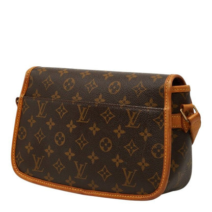 Louis Vuitton Monogram Sologne Crossbody Shoulder Bag Brown Leather — view 2