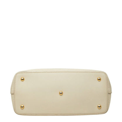 Gucci Guccissima 2-Way Shoulder Bag White Leather — view 3