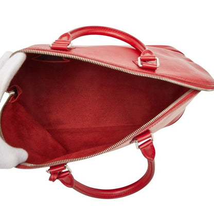 Louis Vuitton Epi Alma GM Handbag Carmine Red Leather — view 9