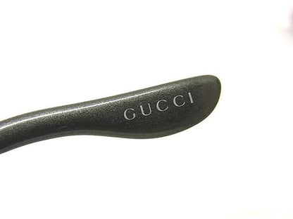 Gucci Sunglasses Interlocking GG S Gray Lens Clear Acetate Eyewear — view 5