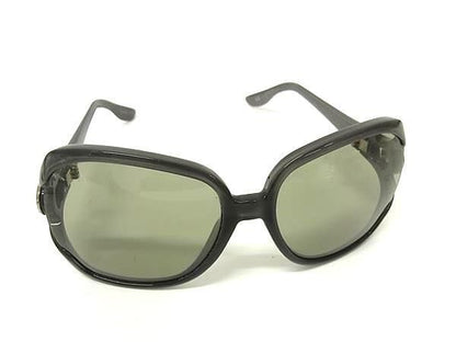 Gucci Sunglasses Interlocking GG S Gray Lens Clear Acetate Eyewear
