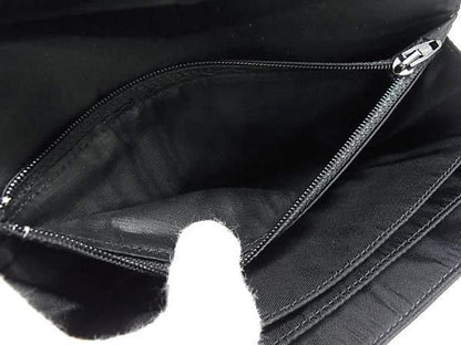 Prada Wallet Triangle Logo Black Tessuto Nylon Bifold Mark — view 5