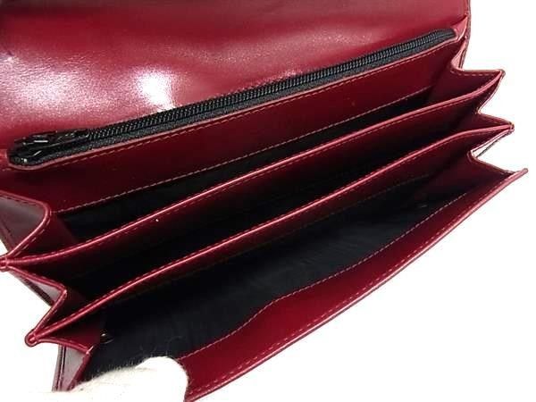 Prada Wallet Red Leather Bifold — view 4