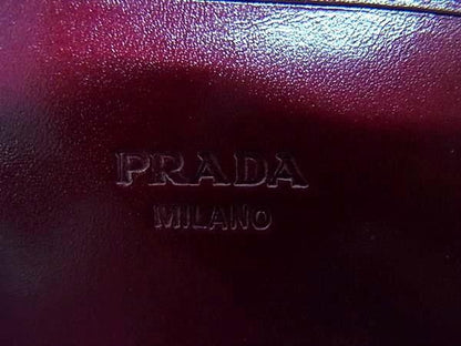 Prada Wallet Red Leather Bifold — view 6