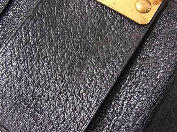 Gucci Key Case Animalier Black Leather Bee Gold Key Holder — view 5