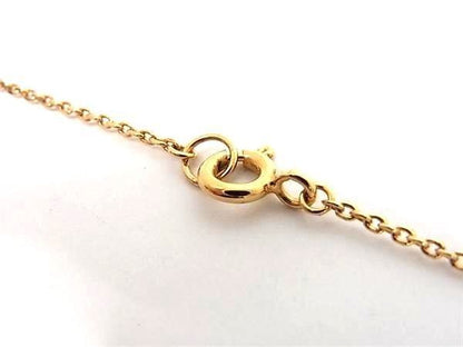 Fendi Necklace Baguette Gold Metal FF Logo — view 3