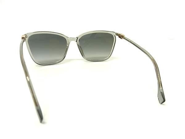 Fendi Sunglasses Zucca S Clear Lens Gray Acetate Eyewear — view 2