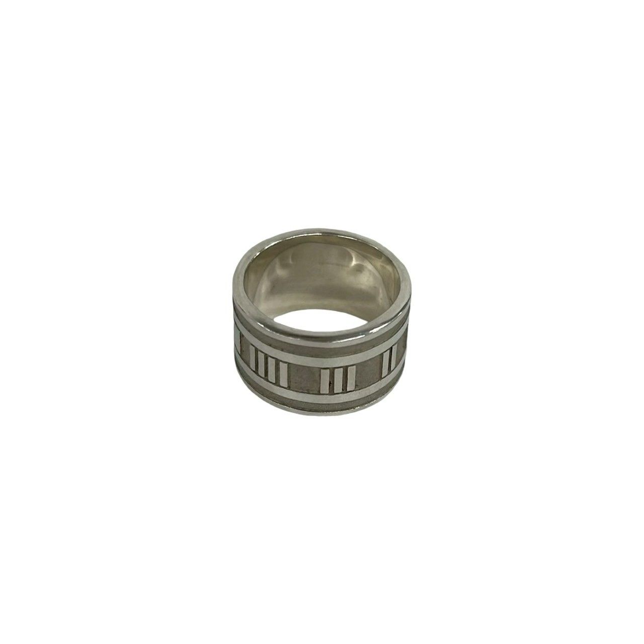 Tiffany & Co Wide Atlas Ring 925 Sterling Silver — view 4