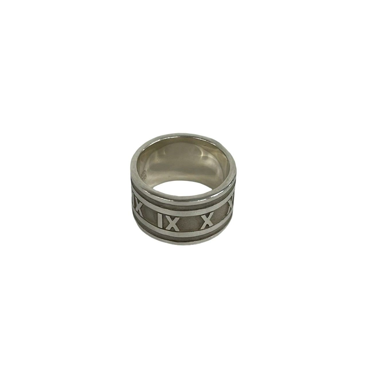 Tiffany & Co Wide Atlas Ring 925 Sterling Silver — view 5