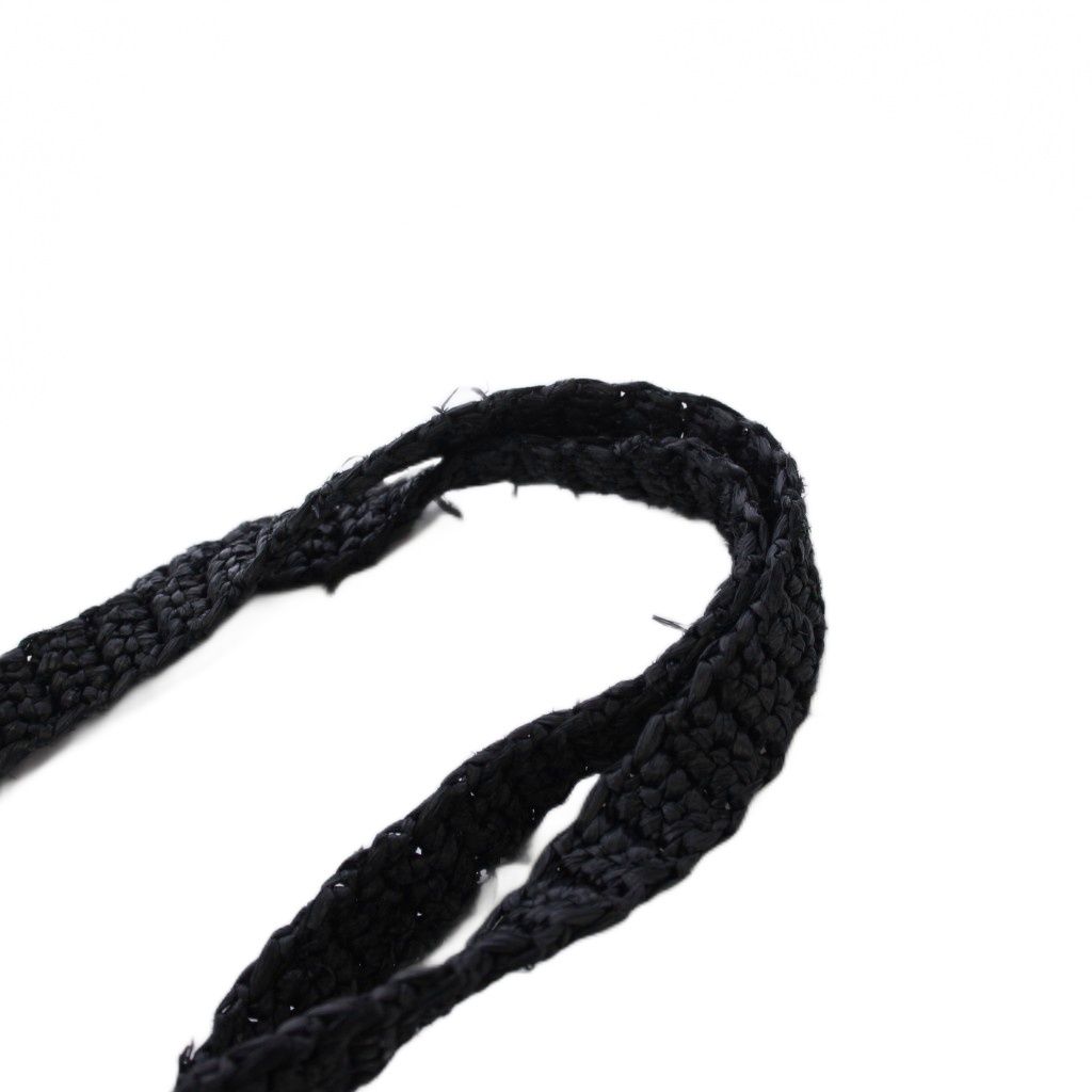 Prada Crochet Tote Black KH — view 5
