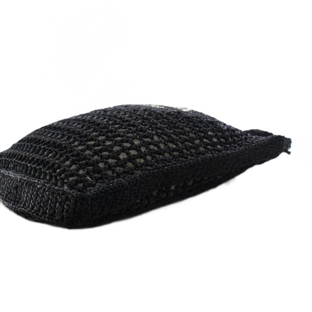 Prada Crochet Tote Black KH — view 3