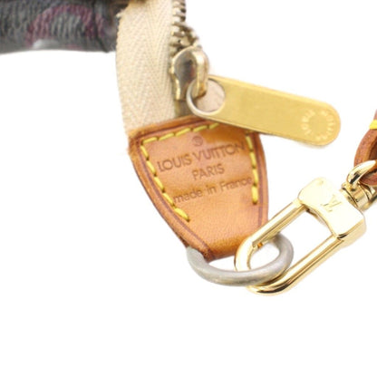 Louis Vuitton Multi Monogram Pochette Handbag Pouch Noir KH — view 9