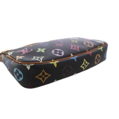 Louis Vuitton Multi Monogram Pochette Handbag Pouch Noir KH — view 4