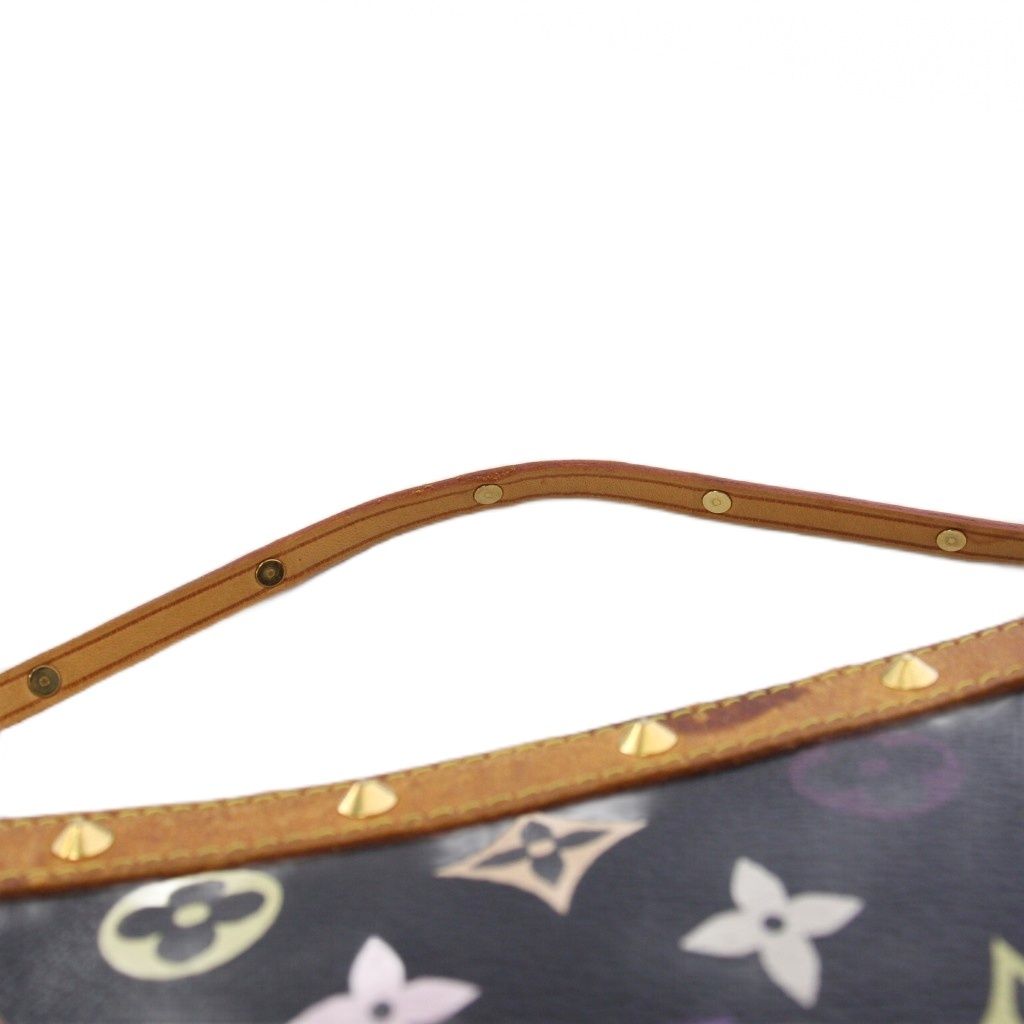 Louis Vuitton Multi Monogram Pochette Handbag Pouch Noir KH — view 7