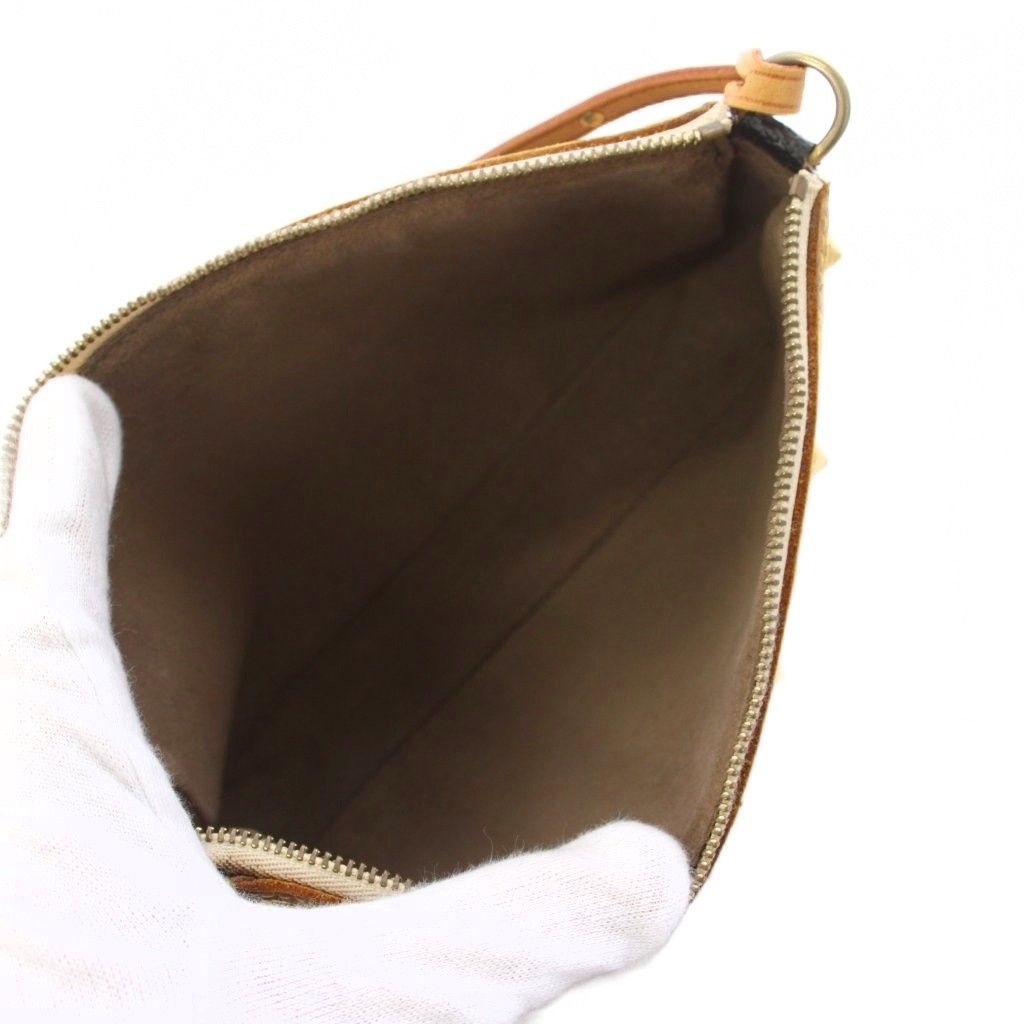 Louis Vuitton Multi Monogram Pochette Handbag Pouch Noir KH — view 5