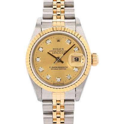 Rolex Watch Datejust Gold