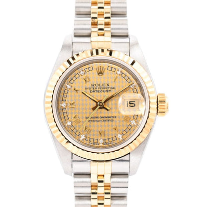 Rolex Watch Datejust Gold