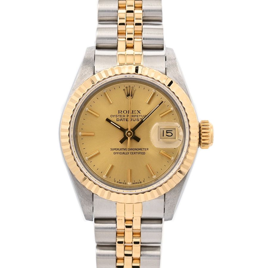 Rolex Watch Datejust Gold