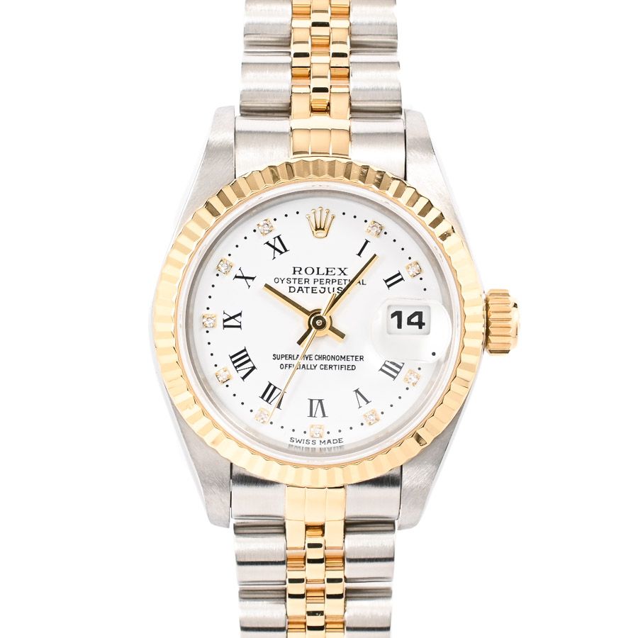 Rolex Watch Datejust Gold