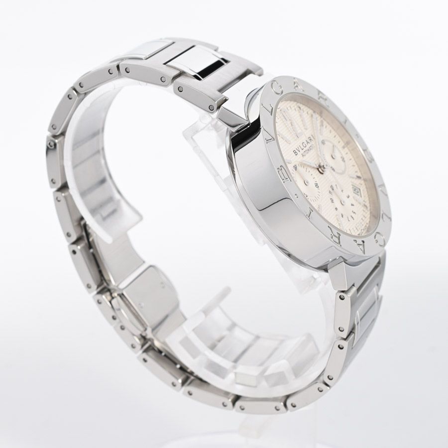 Bvlgari Watch Chronograph Silver — view 3