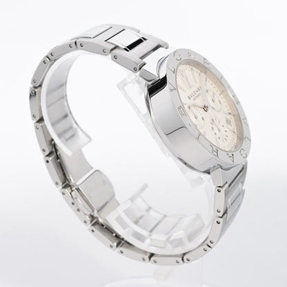 Bvlgari Watch Chronograph Silver — view 3