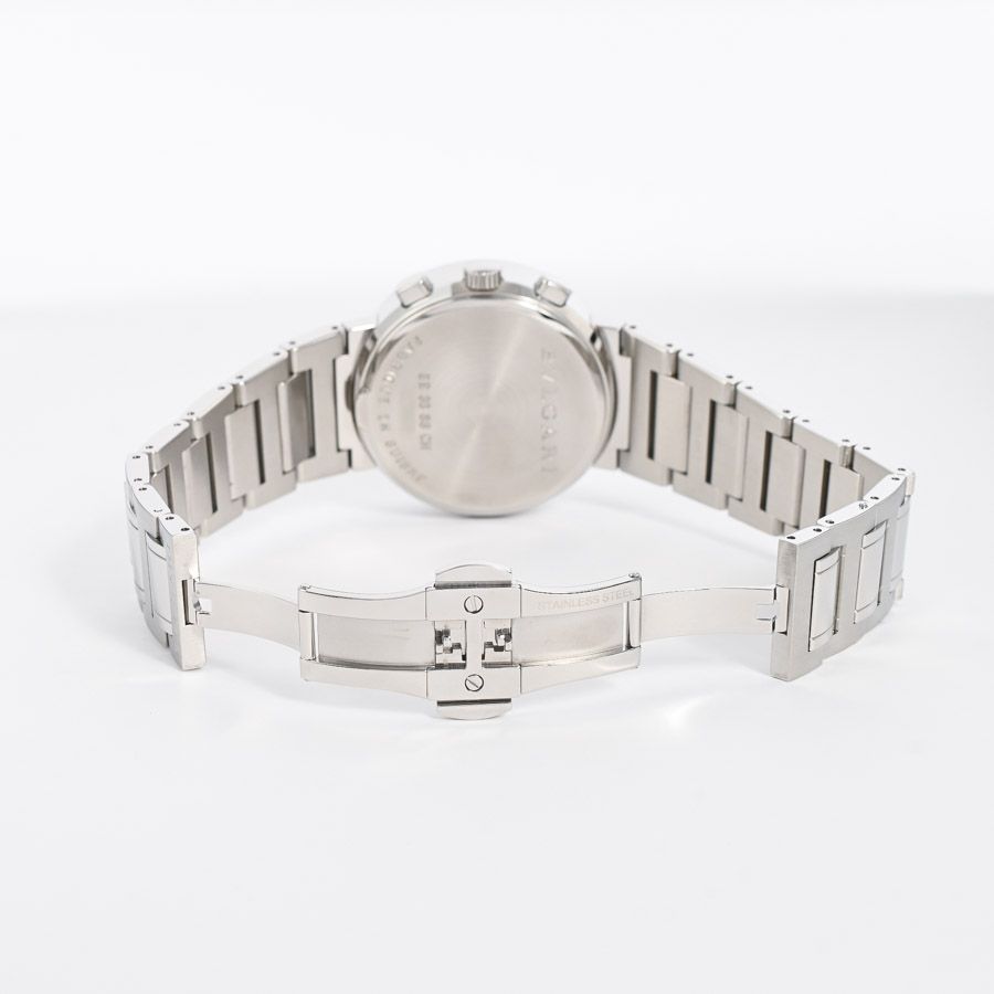Bvlgari Watch Chronograph Silver — view 5