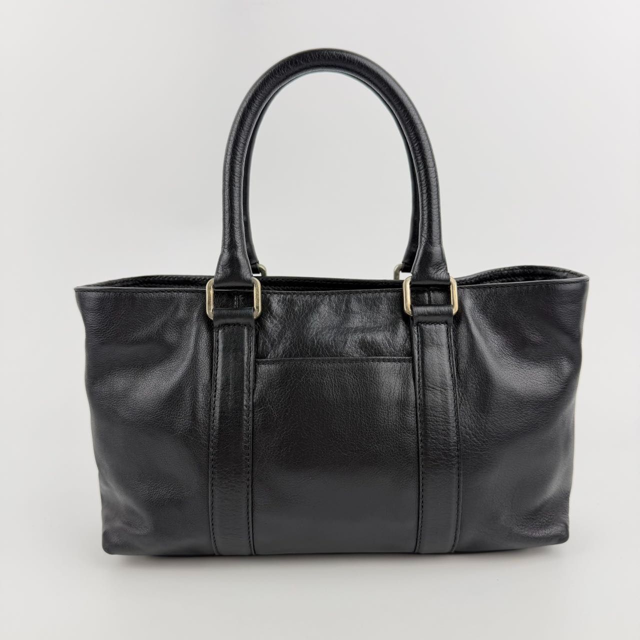 Prada Handbag Black Leather Vintage — view 4