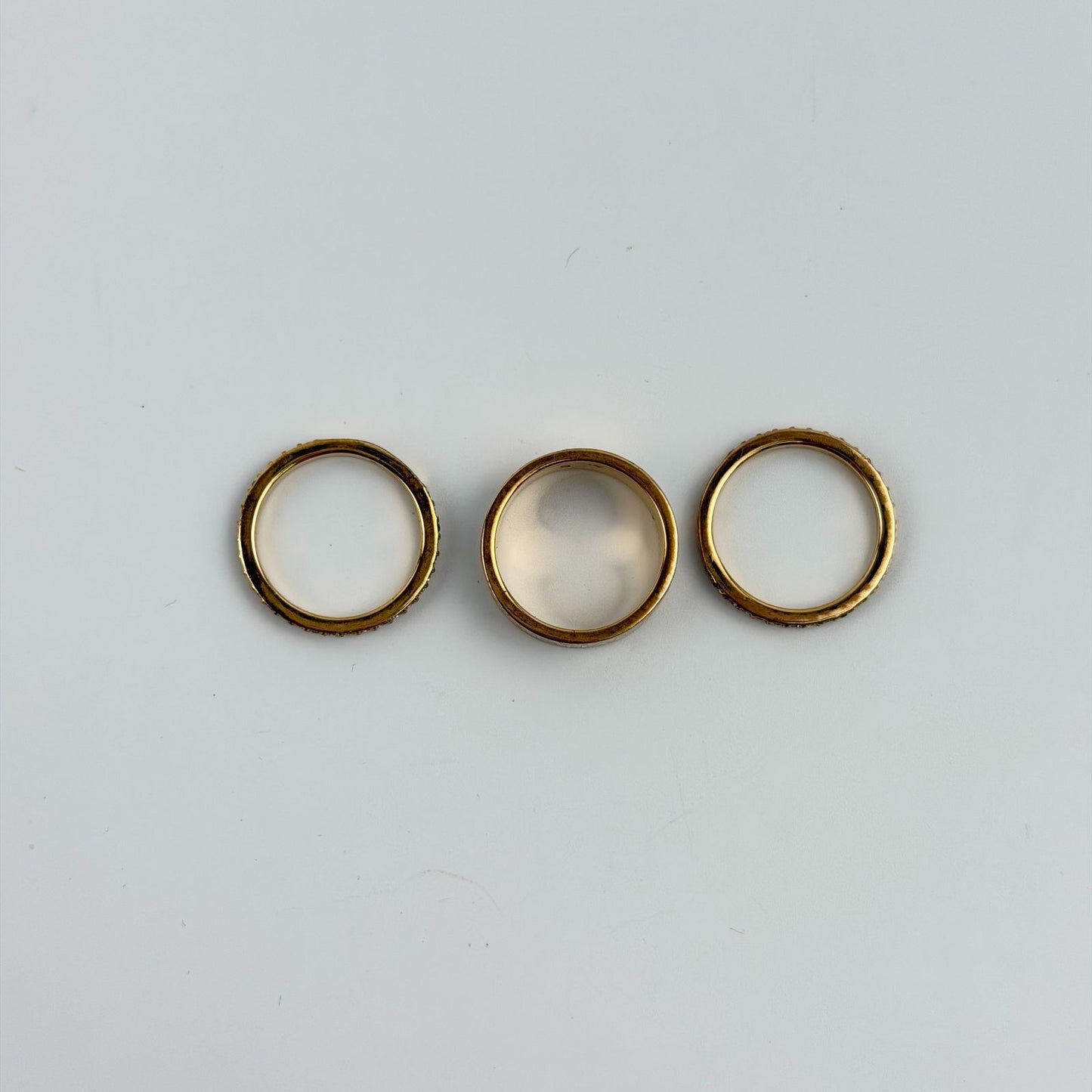 Dior Ring Set Gold Vintage — view 2