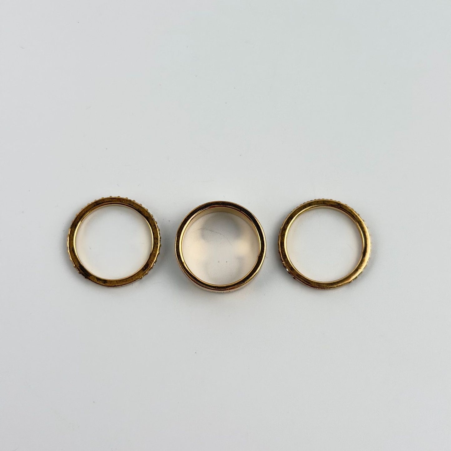 Dior Ring Set Gold Vintage — view 4
