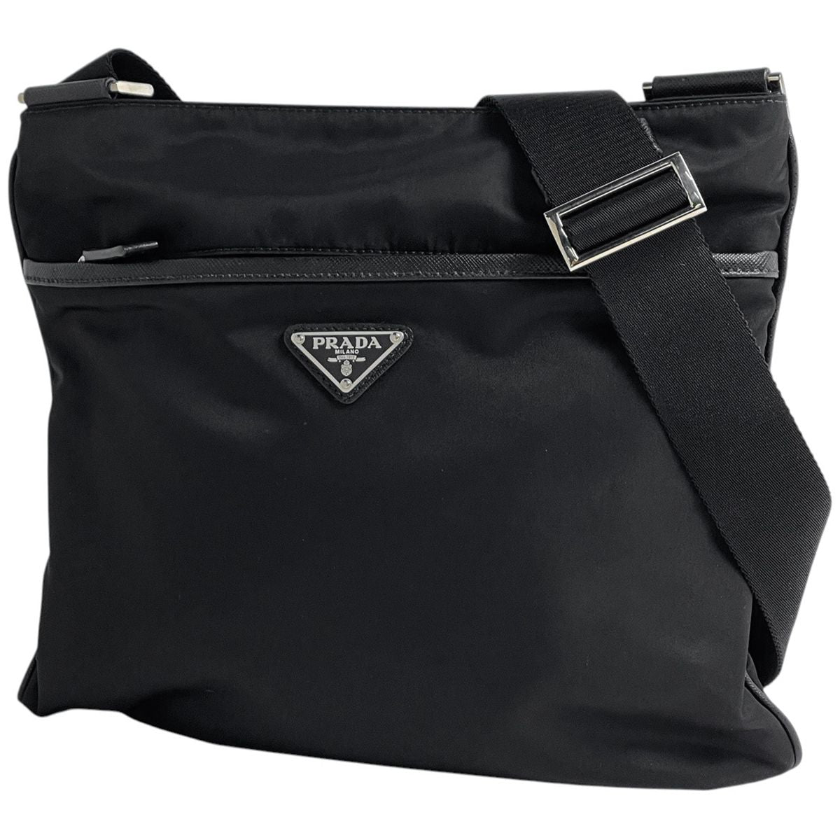 Prada Shoulder Bag Nylon Nero
