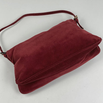 Fendi Zucca Logo Shoulder Bag Corduroy — view 2