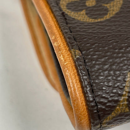 Louis Vuitton Pochette Twin PM Clutch 2-Way Shoulder Bag Monogram Brown — view 3