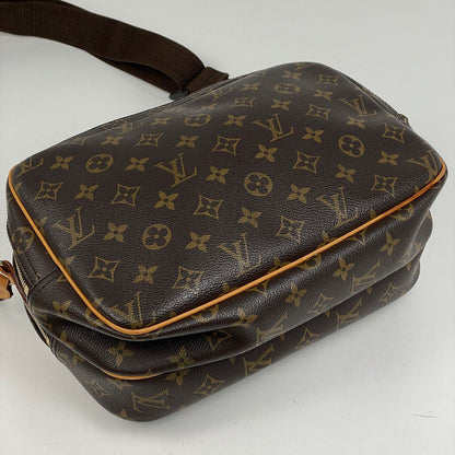 Louis Vuitton Reporter PM Crossbody Shoulder Bag Monogram Brown — view 2