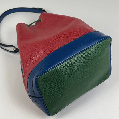 Louis Vuitton Noe Tricolor Shoulder Bag Epi Castilian Red Multi — view 2
