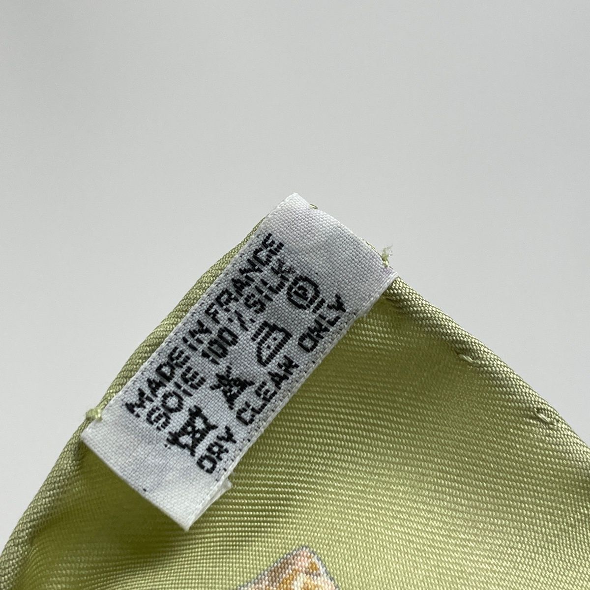 Hermes Carre 90 Rocaille Seashell Pattern Scarf Silk Green Multi — view 3