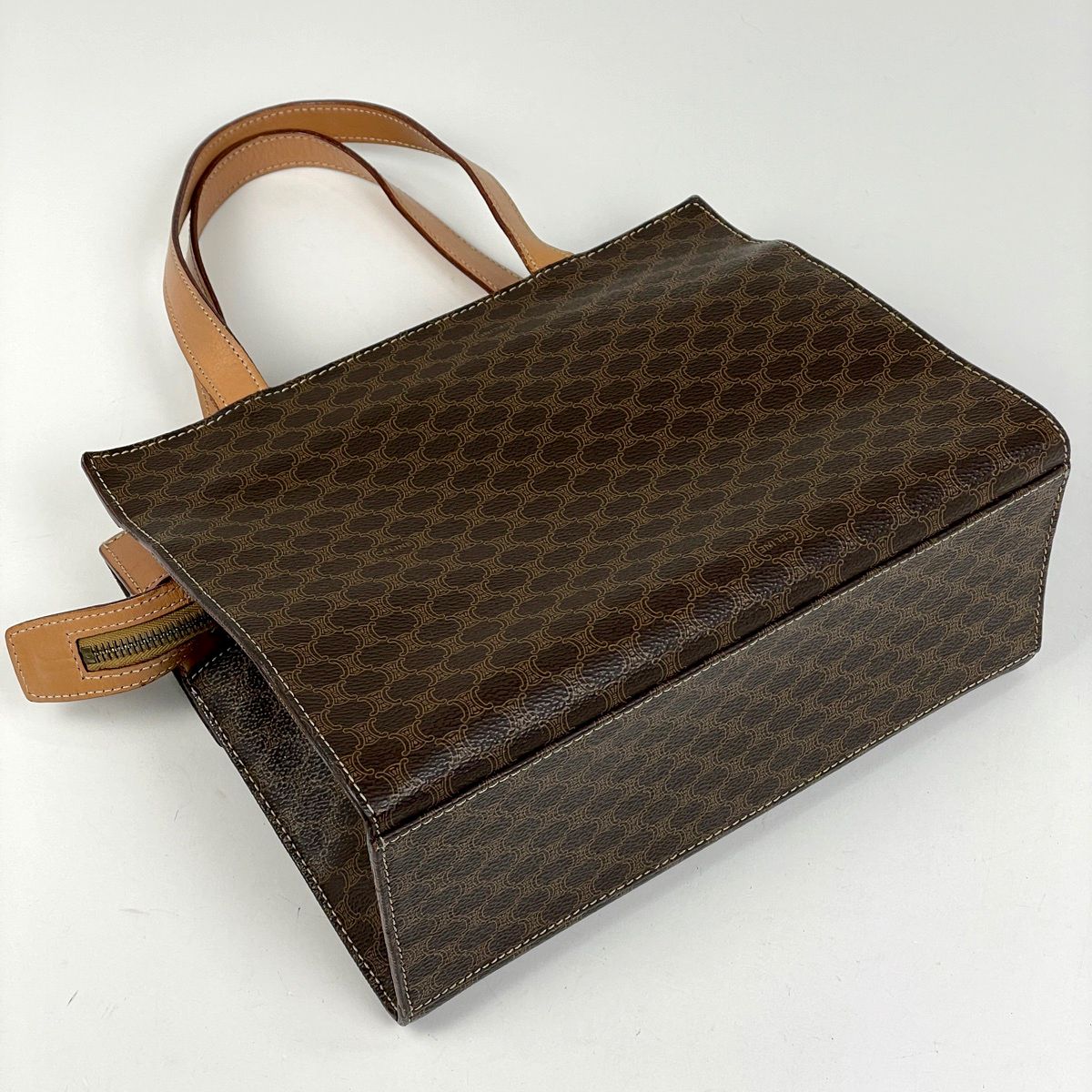 Celine Macadam 2-Way Shoulder Bag Brown — view 2