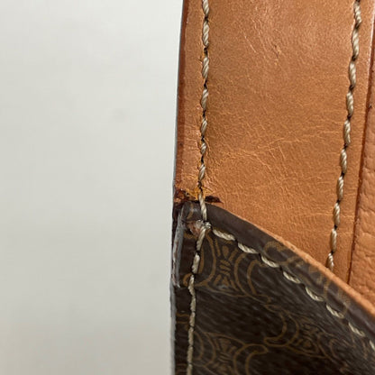 Celine Macadam 2-Way Shoulder Bag Brown — view 7