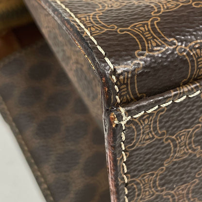 Celine Macadam 2-Way Shoulder Bag Brown — view 3