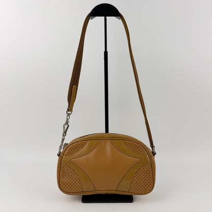 Prada Shoulder Bag Beige Leather Vintage — view 2