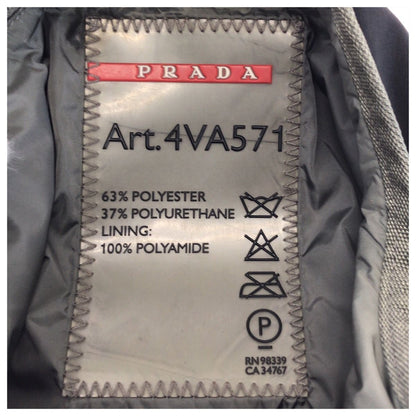 Prada Sports Line Black Gray Silver Nylon Shoulder — view 4