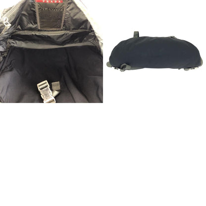 Prada Sports Line Black Gray Silver Nylon Shoulder — view 9