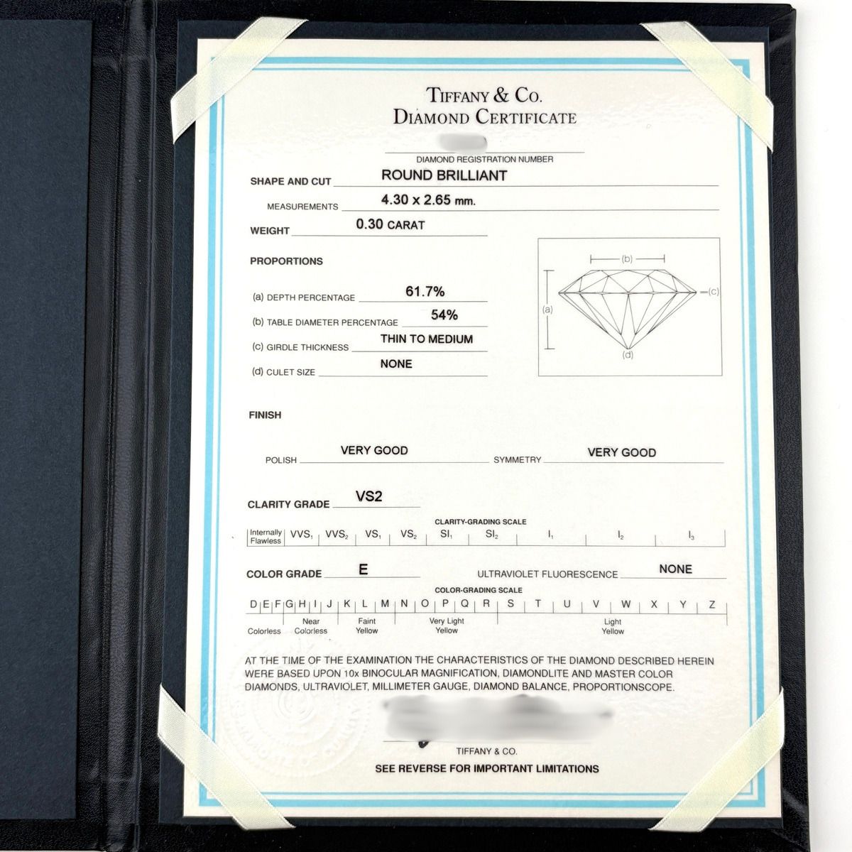 Tiffany & Co Solitaire Ring Platinum Diamond — view 9