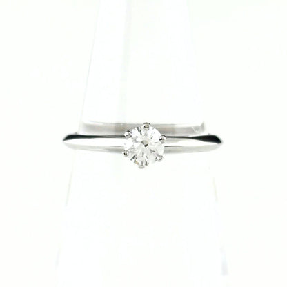 Tiffany & Co Solitaire Ring Platinum Diamond