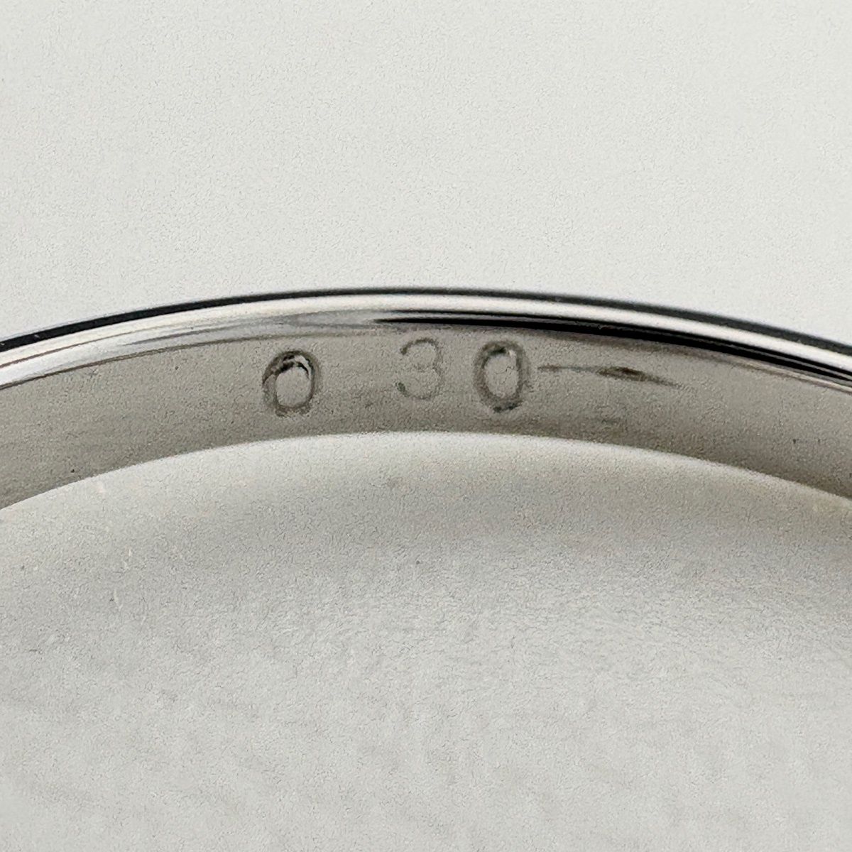 Tiffany & Co Solitaire Ring Platinum Diamond — view 8