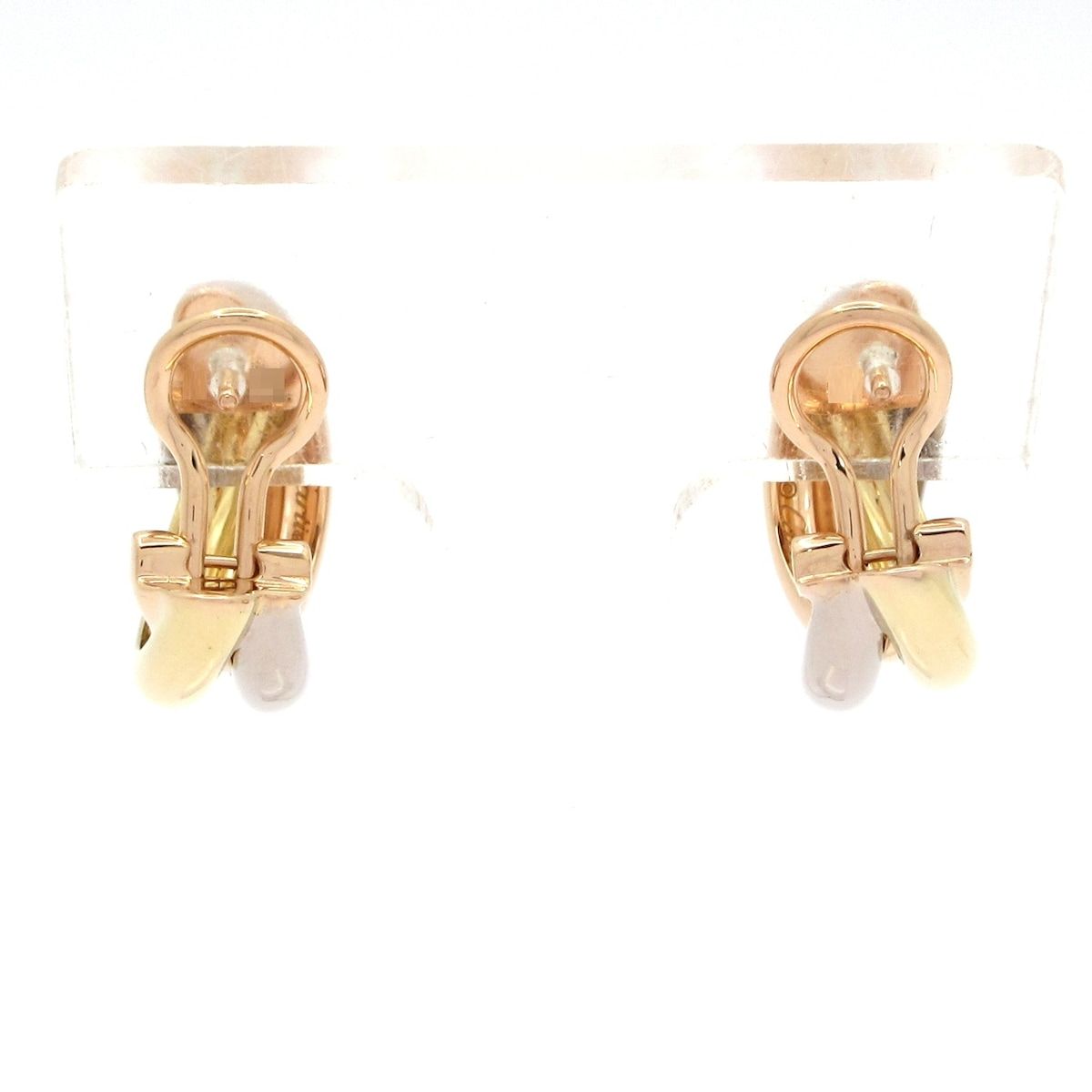 Cartier Earrings Trinity 18k Clip Type — view 3