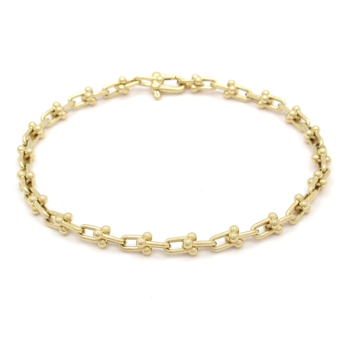Tiffany & Co Bracelet Micro Link 18k Yellow Gold