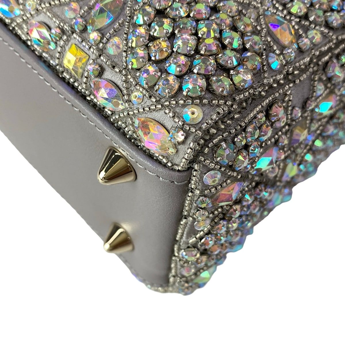 Dior Handbag Lady Small Bag Gray — view 9