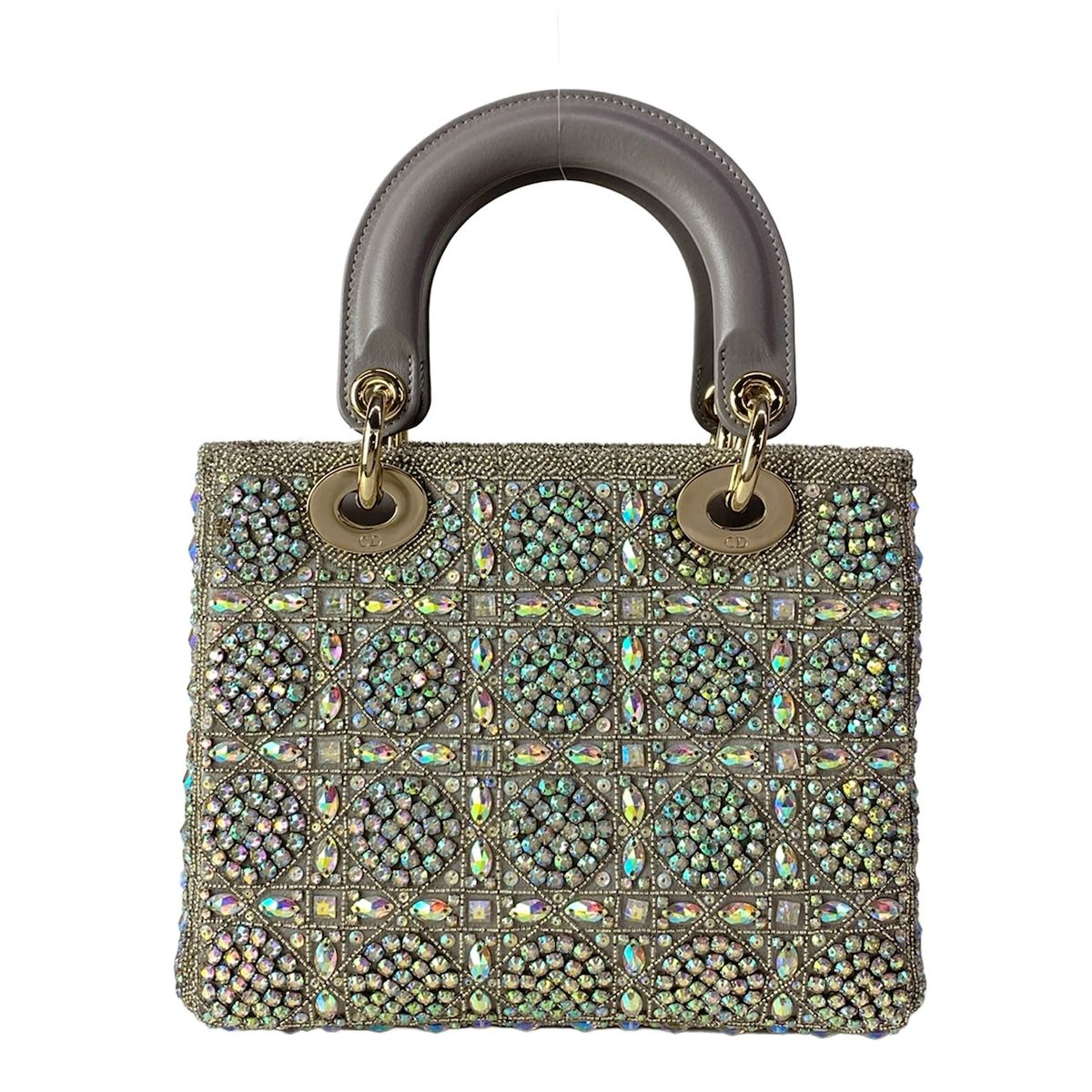 Dior Handbag Lady Small Bag Gray — view 3